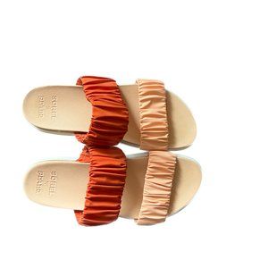 Sorel x Prana Collab Sandals - Peach/Coral - Size 8